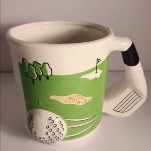 Vintage Emson 3-D Golf Coffee Mug